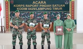 Struktur Organisasi Kodim Lampung Timur